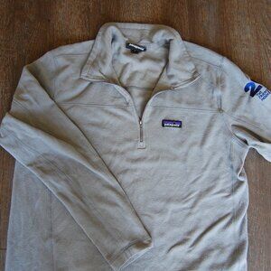 Patagonia Better Sweater 1/4 Zip Fleece – Light Gray – Men’s Large